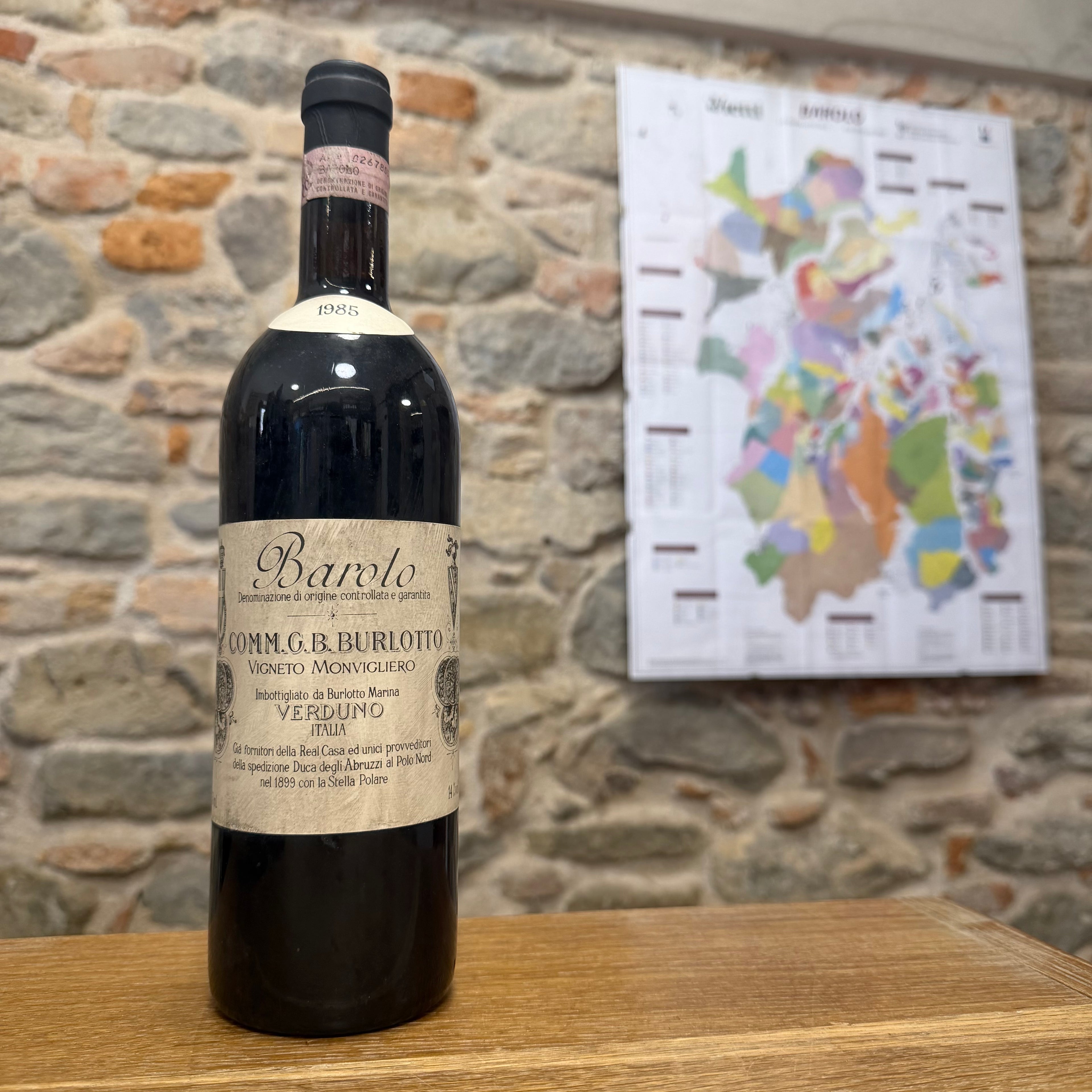 Burlotto Barolo Monvigliero 1985