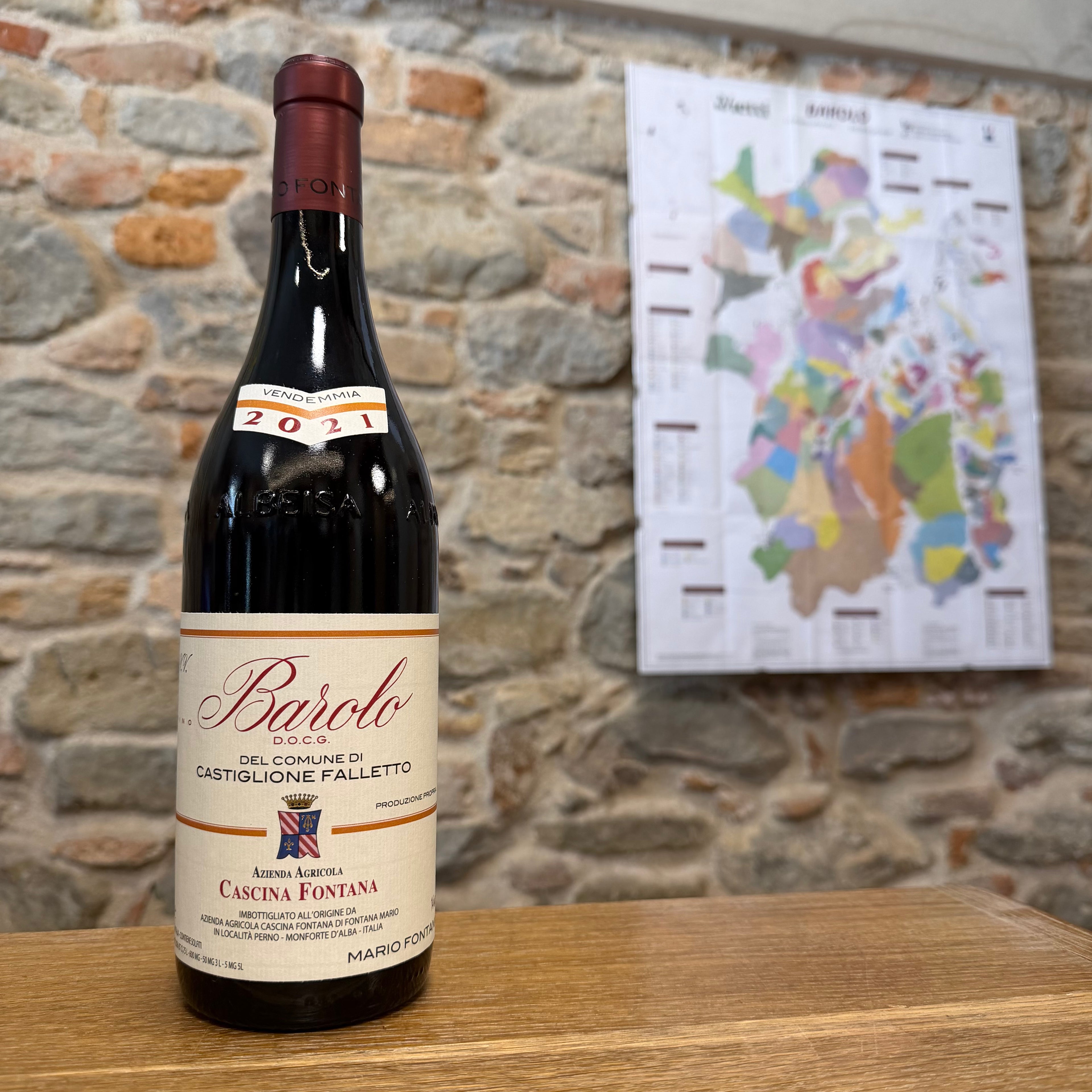 Cascina Fontana Barolo del Comune di Castiglione Falletto 2021