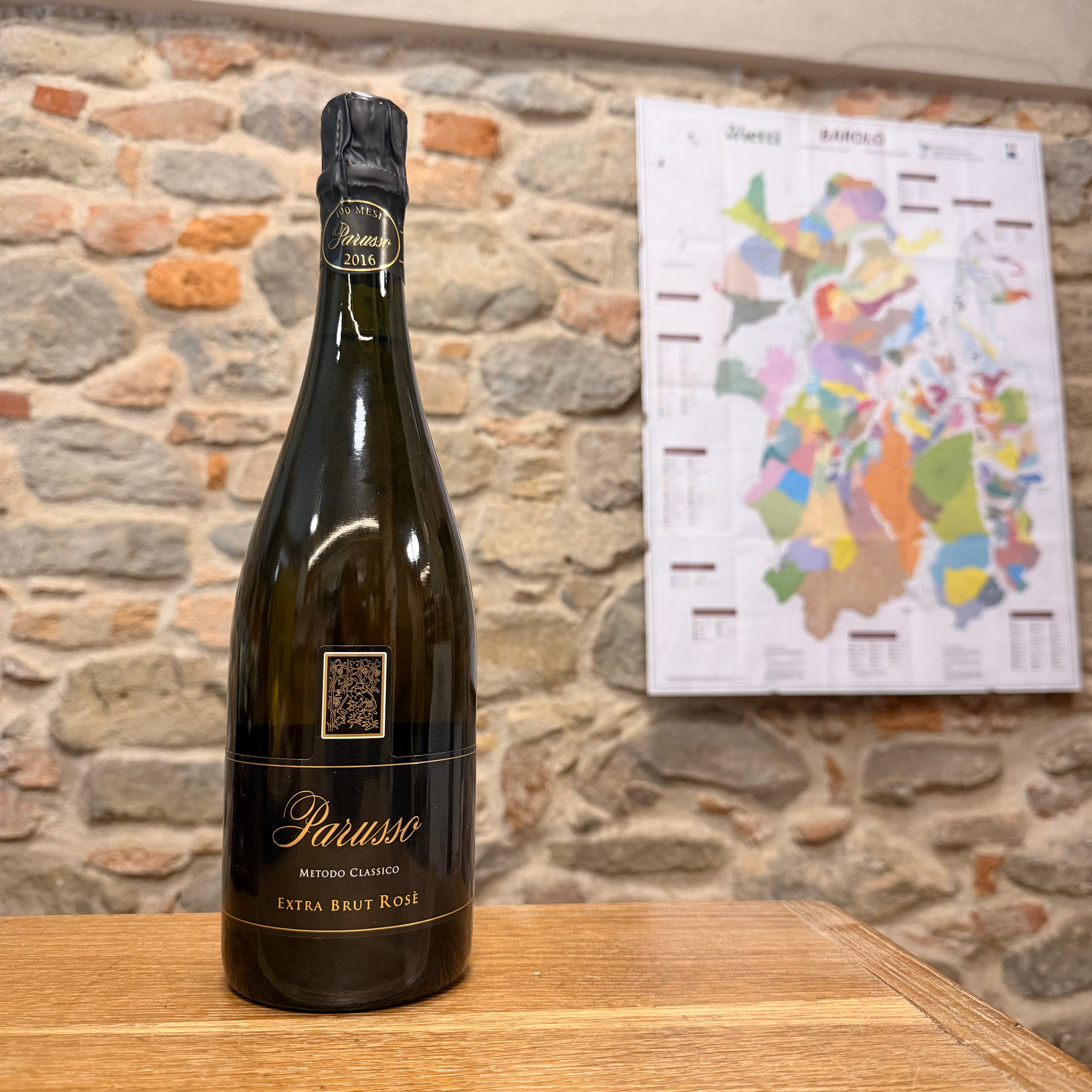 Parusso Metodo Classico Extra Brut Rosè 100 Mesi 2016